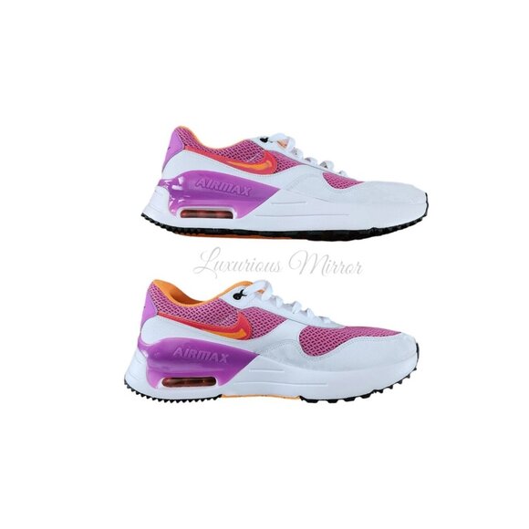 Nike Air Max SYSTM Athletic Shoes Sneakers Sz 12 Women's FD0825-600 Pink/Orange - Picture 2 of 9